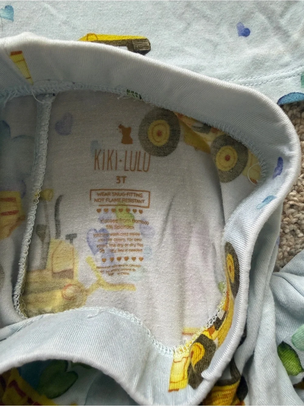 Kiki and Lulu Bamboo Construction Pajamas
